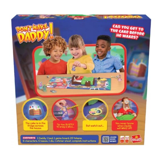 Goliath Don't Wake Daddy Board Game - Colorful Fun for Kids - Picture 2 of 9